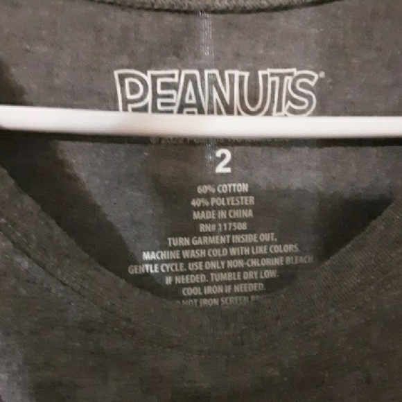 Peanuts Kids Charcoal Gray Great Pumpkin T-Shirt - Picture 3 of 5